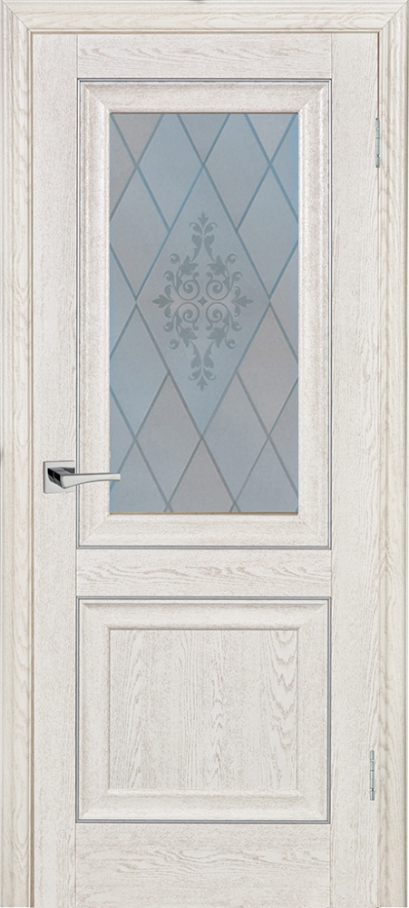 Межкомнатная дверь ПСБ-27 Дуб Гарвард кремовый