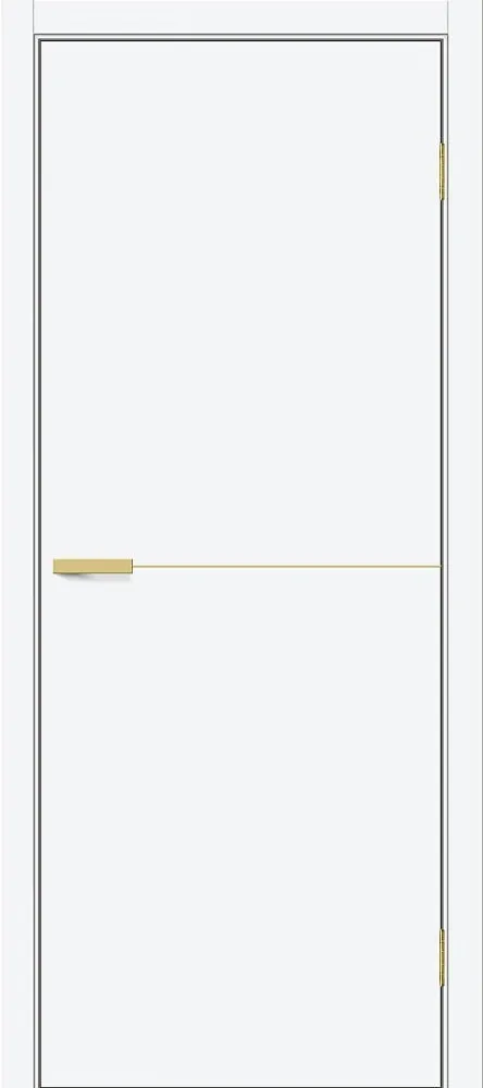 Межкомнатная дверь Браво-0.21.П SG:P3 White Silk BR6284