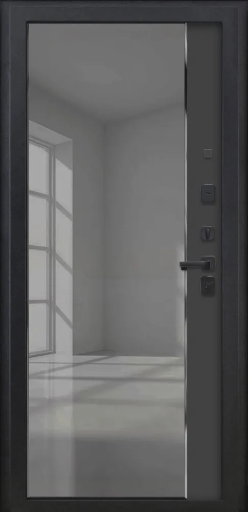 Товар Дверь ДвериПРО Квадро ФЛЗ-618 черный кварц DPRO220921